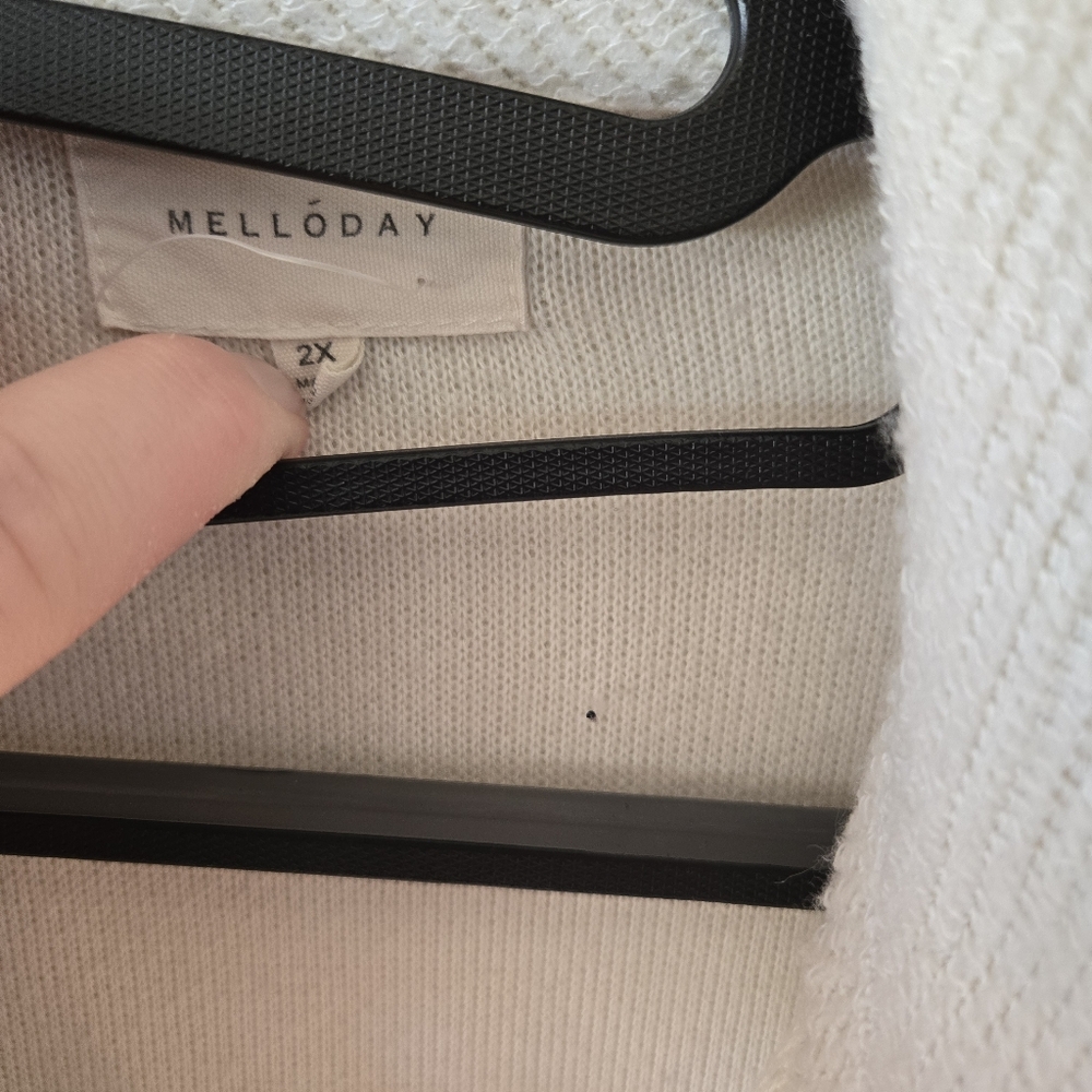 Open Front Cream Shacket - image 3